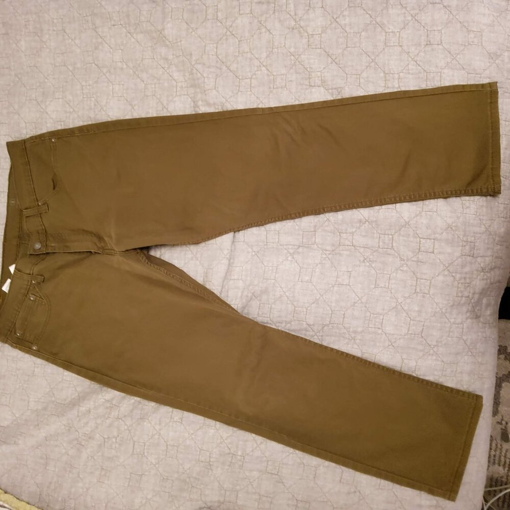 Levi's Olive Tech Jeans 511 34W x 29L